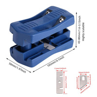 Ensemble de coupe-bordures manuel pour machines à chantourner les bords, pour meubles en bois et armoires, outil de finition en plastique