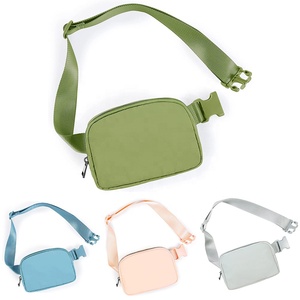 <span class=keywords><strong>PROMO</strong></span>-riñonera cruzada de nailon para exteriores Unisex, Mini bolso con correa ajustable - Product Image 1