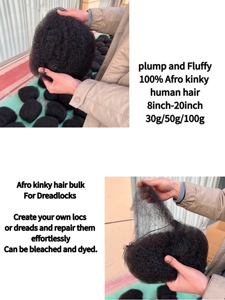 2025 dropship hấp dẫn phong cách thoải mái <span class=keywords><strong>EZ</strong></span> handtied sợi ngang phần mở rộng tóc sâu afro kinky tóc số lượng lớn - Product Image 3