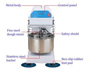 Commercial Dough Mixer Flour Dough Mixer <strong>Machine</strong> 20L Electric <strong>Bakery</strong> Dough Mixer - Product Image 2
