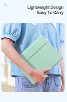 Casing Keyboard Folio Profesional BT untuk iPad 11th A16 2025 untuk iPad Air 11 2024 2025 2026 Air4/5/6/7/8 11 inci Air13