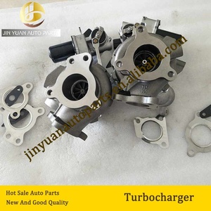 Turbocompresseur double 17201-51012 17208-51012 RHV4 pour Toyota Série <span class=keywords><strong>200</strong></span> pour Land Cruiser pour <span class=keywords><strong>C</strong></span>-Rail moteur 1VD-FTV - Product Image 4