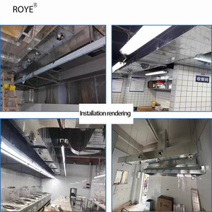 Thông gió kỹ thuật hiện đại mới tuyere Nhà Bếp Có thể điều chỉnh hình cầu vòi khói mui xe không khí trong lành Hệ thống cung cấp không khí không gỉ - Product Image 6