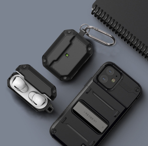 Estuche para auriculares de clase alta para Airpods <span class=keywords><strong>Pro</strong></span> BT Estuche para auriculares para Airpods <span class=keywords><strong>Pro</strong></span> Estuche con diseño de fibra de carbono para airpods 4 - Product Image 5