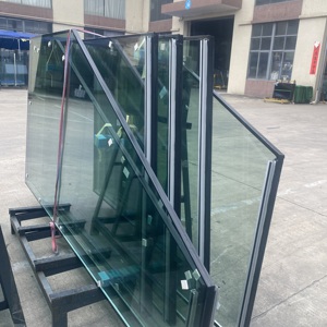 Verre isolant trempé pentagonal de qualité supérieure, anti-condensation, insonorisant, pour la conception de verres de construction irréguliers - Product Image 1
