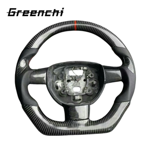 พวงมาลัยคาร์บอนไฟเบอร์แบบสามก้านทรงสปอร์ต สำหรับฟอร์ด โฟกัส รุ่นปรับแต่งพิเศษ ไม่มีถุงลมนิรภัย - Product Image 3