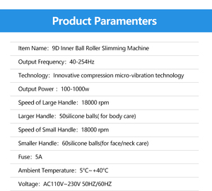 Nuovissima Macchina Professionale 2in1 per Dimagrimento Corpo 2025, Rullo a Sfera Interno Rotante a 360° in ABS Metallico per Riduzione Cellulite e Perdita di Peso - Product Image 2