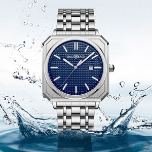 Hannah Martory reloj de fábrica Original de alta calidad moda Japón movimiento de cuarzo clásico logotipo personalizado impermeable cuadrado hombres reloj - Product Image 5