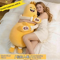 Coussin corporel en peluche Mango avec chauffage électrique, vibrations, tapotements, aide au sommeil, haut-parleur Bluetooth, logo personnalisé, vente en gros, OEM, ODM