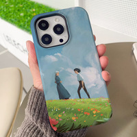 Mode de rue tendance Art peinture style nuit étoilée PC téléphone étui rigide pour iphone 15 pro max accessoires de téléphone