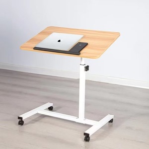 Sofá plegable de estilo moderno, mesa elevadora lateral para ordenador, mesita de noche móvil, Panel pequeño para el hogar, dormitorio, oficina, uso, mesita de noche de madera - Product Image 3