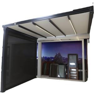 <span class=keywords><strong>Toldo</strong></span> <span class=keywords><strong>Vertical</strong></span> Eléctrico Personalizado para Protección Solar, Persianas Enrollables con Cierre Hermético Resistentes al Viento - Product Image 1
