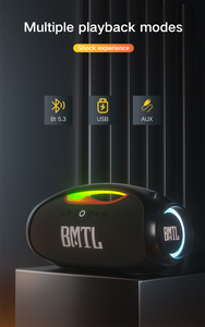 Xdobo bmtl Boombox ลำโพงบลูทูธกำลังสูง100วัตต์ลำโพงแบบพกพาอุปกรณ์อิเล็กทรอนิกส์สำหรับกลางแจ้ง - Product Image 6