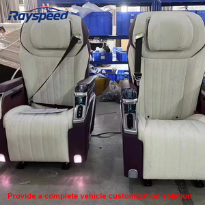 Sedili <span class=keywords><strong>VIP</strong></span> Riscaldati e Massaggianti Serie Crystal Throne 5.0 per Mercedes Benz Vito W447 Vclass Hyundai H1 Mpv Van Hiace - Product Image 2