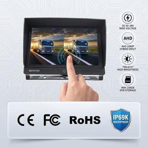Melia - Monitor DVR con Pantalla Táctil Digital de 9 Pulgadas y 1080P, Cámara de Reversa AHD, Sistema de Grabación en Bucle para Pulverizador Autopropulsado - Product Image 6