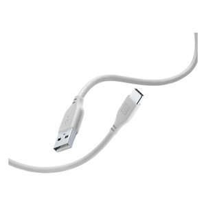 Cavo USB C SOFT CABLE Antigroviglio Plata 1,2m USBDATASOFTUSBCD - Product Image 1