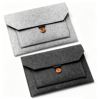 Funda Ecológica de Fieltro para Portátil, Maletín Delgado de 11.6-15.4 Pulgadas, Bolsa de Mensajero para Computadora, Funda para MacBook