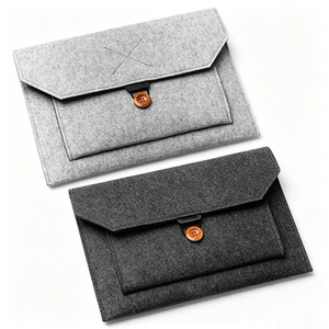 Housse pour ordinateur portable en feutre écologique, sacoche fine 11,6-15,4 pouces, sac messager, étui pour ordinateur portable MacBook - Product Image 1