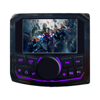 BT Digital Media de alta potencia 4X75W MP3 MP5 Player All-Weather Receptor de instrumentos musicales al aire libre Función AMFM Suministro marino