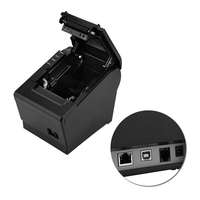 Printer Penerimaan BT USB LAN fungsi cerdas 250MM/S Cetak kecepatan cepat 80MM ESC POS Printer harga