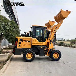 جرافة بعجلات رخيصة LTMG صغيرة جديدة 0.60.8ton ton ، جرافة بعجلات صغيرة مع مطرقة - Product Image 3