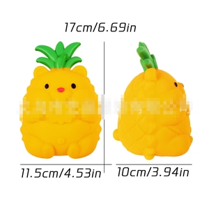 Pelota antiestrés de fresa Big Mac, muy vendida, extra grande, con diseño de fruta y música relajante. - Product Image 3