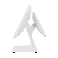 LICON 15.6 pouces Android 11 système de point de vente tactile tout-en-un terminal de facturation de caisse enregistreuse à double écran pour la vente au détail de restaurants