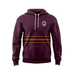 Nouveau style 2026 – Sweat-shirts de rugby pour hommes en polyester/coton, personnalisables par sublimation, anti-UV et antibactériens, vente en gros, service OEM - Product Image 3