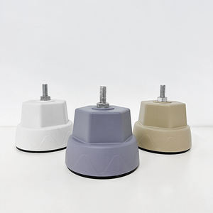 Patins de protection pour <span class=keywords><strong>machine</strong></span> <span class=keywords><strong>à</strong></span> <span class=keywords><strong>laver</strong></span> Lansibo en PP+PVC, antidérapants, silencieux, anti-vibrations, robustes, garantie 2 ans, alimentation manuelle - Product Image 2