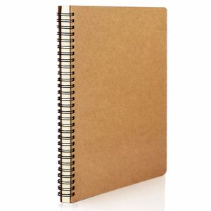 Cuaderno Espiral A5 Personalizado con Tapa Dura Kraft, Rayado, Natural, Agenda Diaria, Regalo Personalizable - Product Image 3