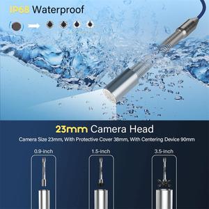 50m cáp ống cống thoát nước kiểm tra camera với 512Hz <span class=keywords><strong>Transmitter</strong></span> và 10 "IPS AHD 1080p màn hình video ghi âm thanh - Product Image 3