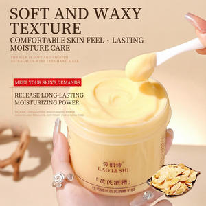 Crème hydratante et éclaircissante Silky Astragalus <span class=keywords><strong>Sake</strong></span> Lees, exfoliante, réparatrice des peaux mortes, nourrissante, masque pour les mains - Product Image 2