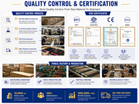 Bview Art Artistique Vintage Goose Quill Dip Pen Set d'encre Stylo plume Kit de timbres pour sceau de cire