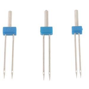 Aiguille jumelle HZX1 taille #90 #2MM #3MM #4MM HZ * 705H pour chanteur, frère, Feiyue, papillon, nouvelle maison etc. Machine à coudre domestique - Product Image 1