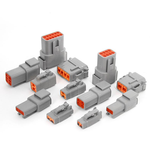 DTM06-4S女性用シール防水配線用ハーネスオートコネクタ電気シェル付きワイヤーコネクタプラグ自動車用 - Product Image 1