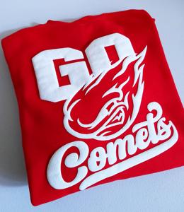 เสื้อสวมหัวแบบสวมหัวมีฮู้ดลายนูนเสื้อสเวตเตอร์แบบสวมหัวโฟม3D ไวนิลพิมพ์ลายนูนสำหรับทีมออกแบบได้ตามต้องการ - Product Image 4