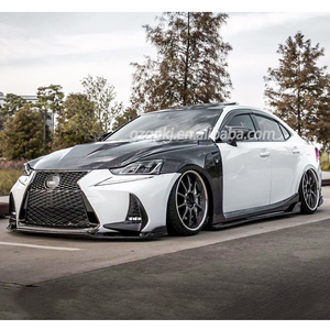 Kit Carrozzeria in Fibra di Carbonio per Lexus IS 2013-2019, Spoiler, Diffusore, Minigonne Laterali, Labbro Anteriore, Kit Carrozzeria IS200 IS300, Paraurti Anteriore e Posteriore - Product Image 5