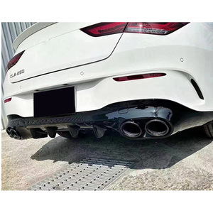 Kit carrosserie de haute qualité <span class=keywords><strong>AMG</strong></span> <span class=keywords><strong>A45</strong></span>, diffuseur avant, embouts d'échappement, calandre, pare-chocs pour Classe CLA W118 C118 2019+, nouveau, Plug & Play - Product Image 5