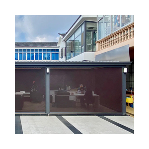 <span class=keywords><strong>Toldo</strong></span> Motorizado Eléctrico para Ventanas Exteriores, Persiana <span class=keywords><strong>Enrollable</strong></span> para Lluvia, Parasol para Puerta de Patio, Contraventanas Resistentes al Viento, Precio de Fábrica - Product Image 5