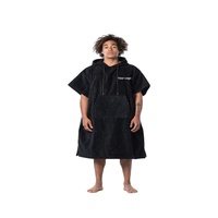 Combinaison à langer Poncho tissu avec capuche et poche d'impression pour surfeur nageur microfibre sport Plaid plaine ronde serviettes de plage