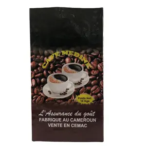 מותאם אישית עיצוב 10kg bopp ארוג קפה שעועית שקית, פלסטיק קפה אבקת שקית