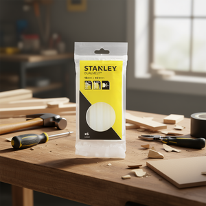 Barras de pegamento termofusible Stanley Dualmelt de 12 mm x 101 mm, paquete de 6 - Product Image 3