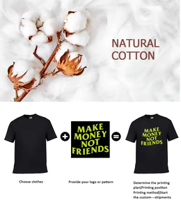 Camisetas de Alta Calidad para Hombre y Niño, 100% Algodón Grueso, Tallas XS-3XL, Lisas, con Logotipo Personalizado, Impresión por Transferencia Térmica DTG - Product Image 6