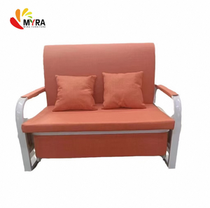 Canapé-<span class=keywords><strong>lit</strong></span> simple intégré double usage, rétractable et pliable, pour petit appartement, balcon, en tissu, avec fonctions d'assise, de couchage et de rangement - Product Image 1