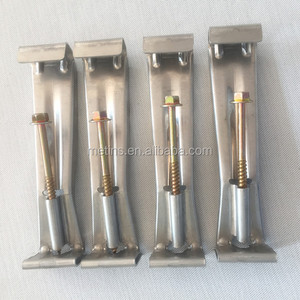 Colgador de canalón de lluvia de aluminio estilo K de tornillo rápido 5 ''6'' con soportes de estructura única de Clip - Product Image 6