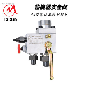 Groupe de vannes de commande d'accumulateurs TaiXin type AJ, filetage 1/2 po, pour liquide huileux à température normale - Product Image 3