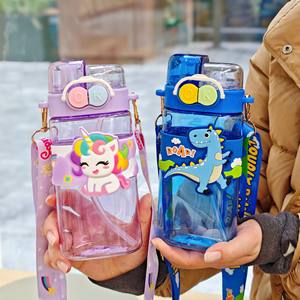 Borraccia per Bambini con Disegni Cartoon, Bottiglia Scolastica Portatile Antiurto e Resistente al Calore per Studenti - Product Image 2