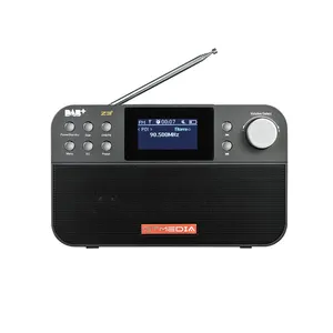 GTMEDIA Battery Powered Z3 Portable DAB+ FM Radio Digital receiver BT with 2.4 inch TFT-LCD