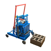 Machine de brique de ciment de Chine Offre Spéciale 220V creux et bloc de pavage faisant la machine avec des prix bon marché