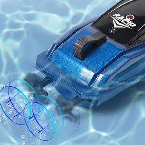 YIFAN HC-805 Jouet <span class=keywords><strong>bateau</strong></span> télécommandé RC haute vitesse miniature 2,4 GHz pour enfants de 5 à 13 ans, utilisation intérieure-extérieure - Product Image 2